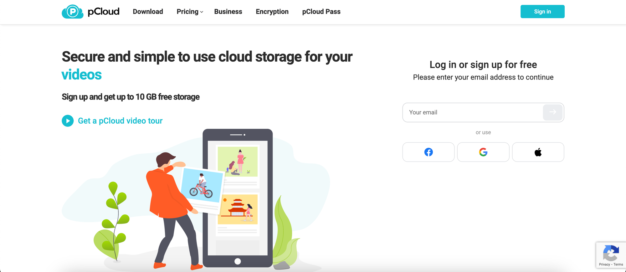 pcloud storage