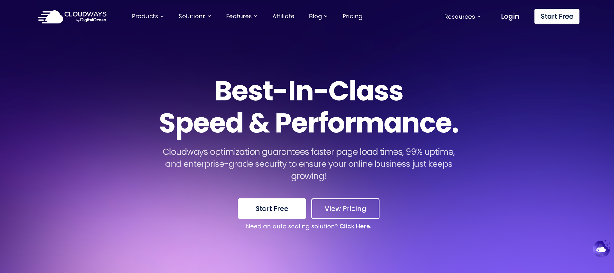 cloudways speed & performance