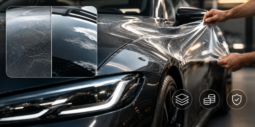 Premium Paint Protection Film Installation explained guide